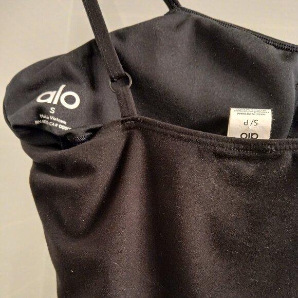 Alo Yoga Courtside Tennis Dress Black - Picture 3 of 13